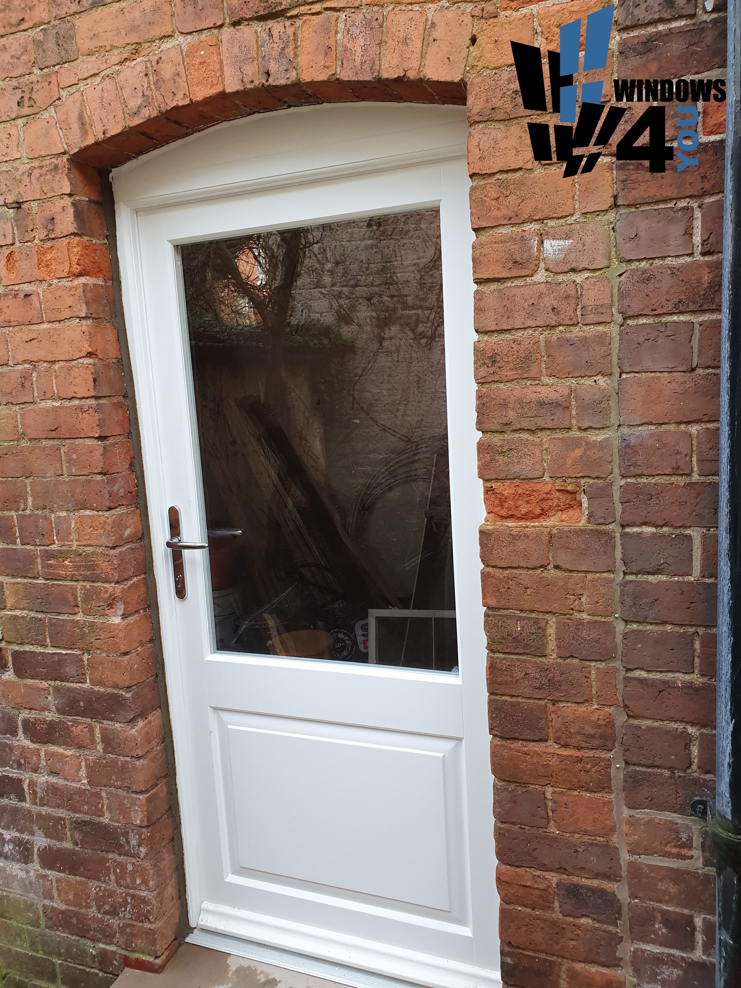 Timber back door 14/94 inside