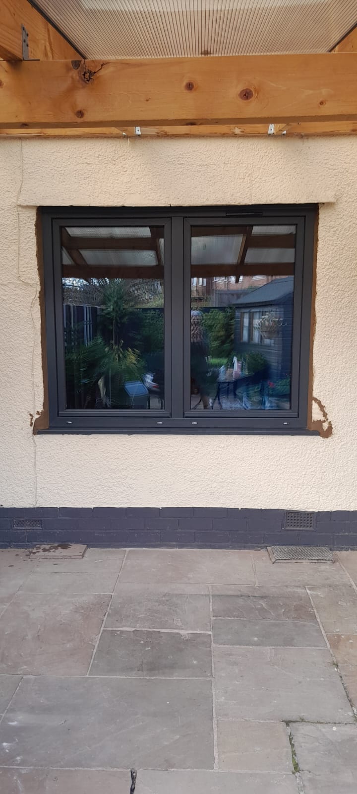 Aluplast Ideal 4000 Anthracite 1800x1460