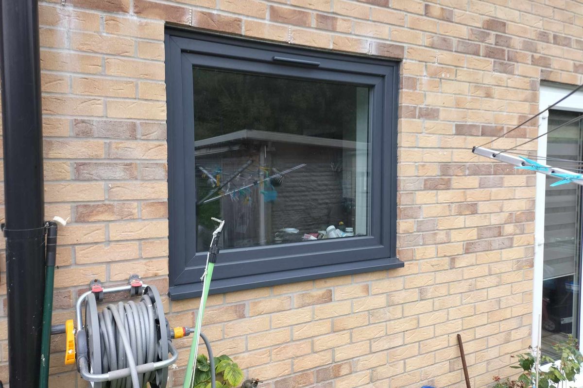 New UPCV windows with aluminium front door in Morecambe