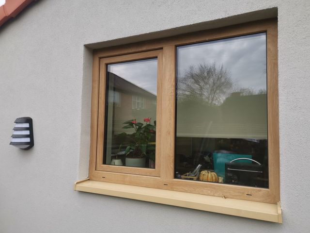 Irish oak tilt&turn window 1800x1300