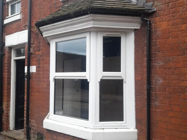 Upvc rehau Bay window