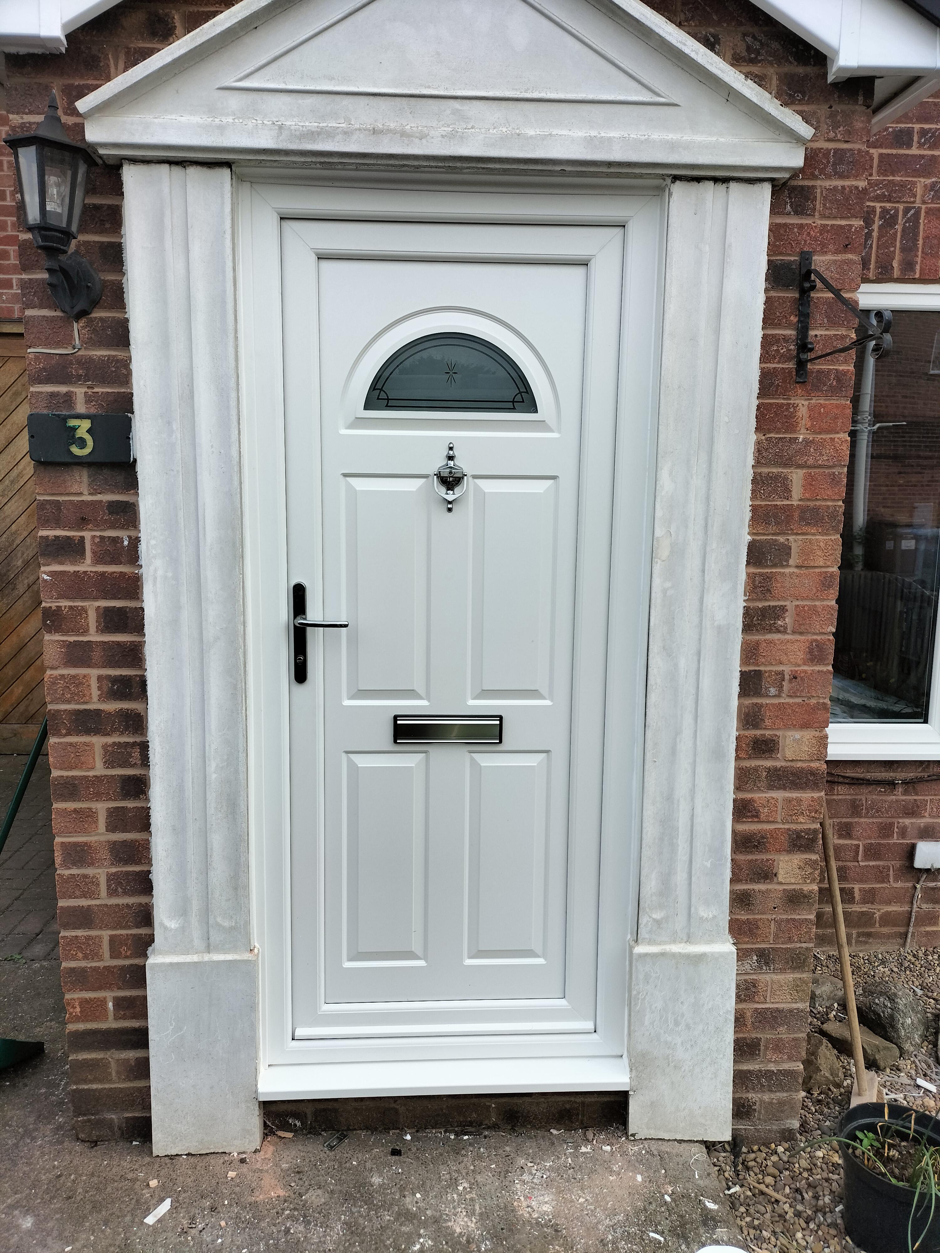 REHAU 70S (EDGE) White Doors 910 x 2090