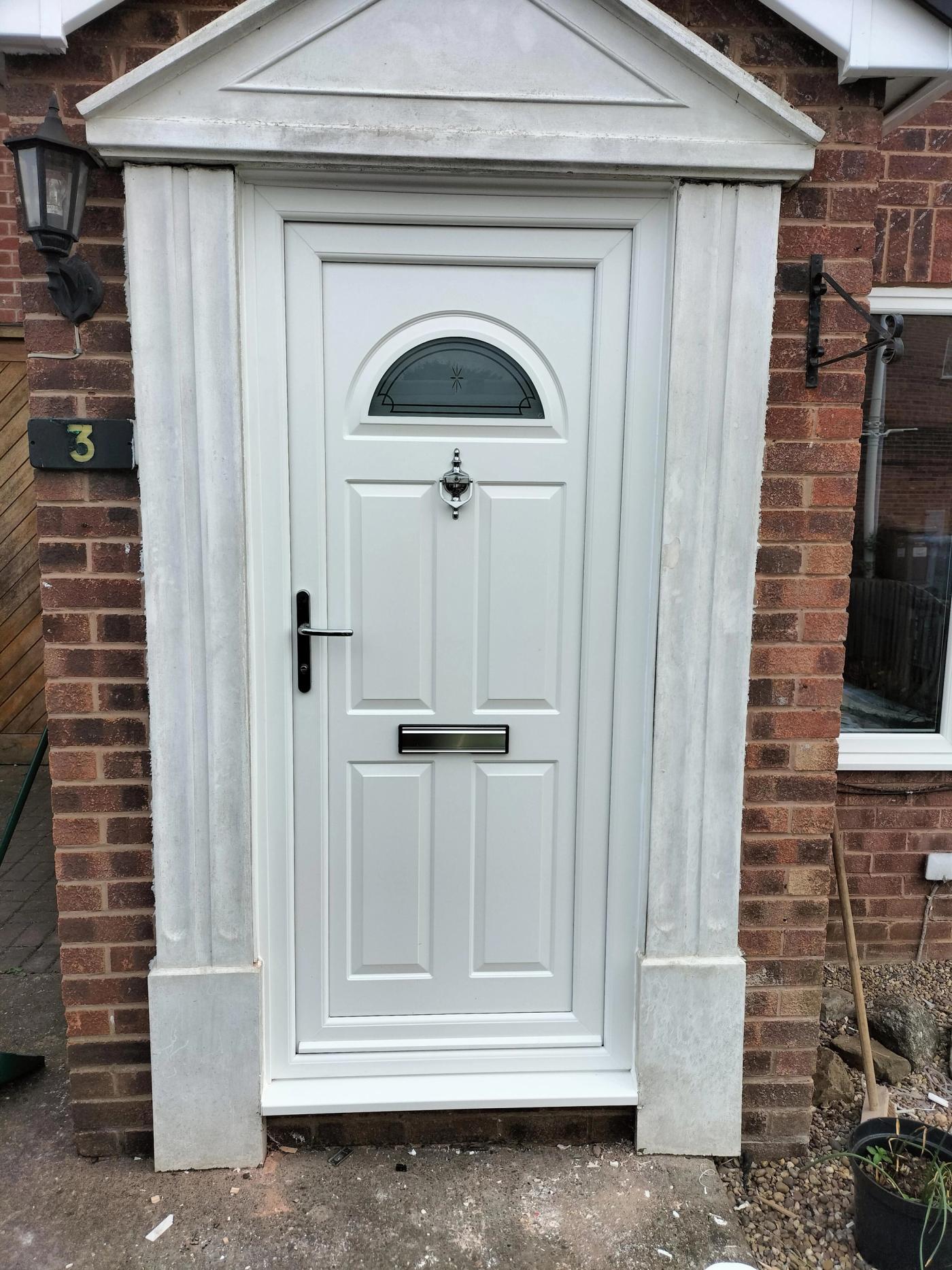 REHAU 70S (EDGE) White Doors 910 x 2090
