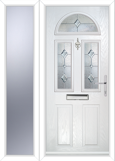 Virtuoso Chilton composite door with sidelight