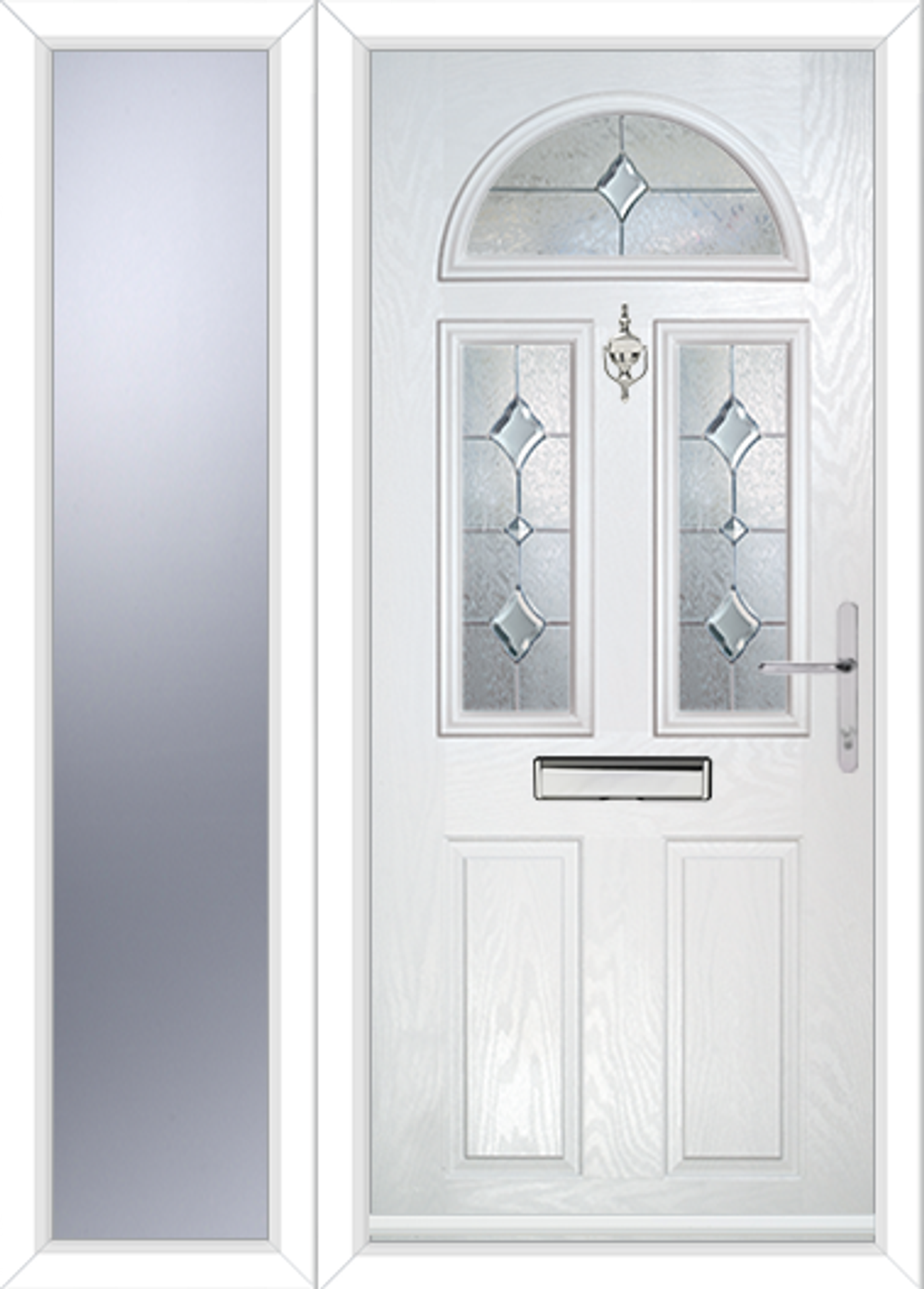 Virtuoso Chilton composite door with sidelight