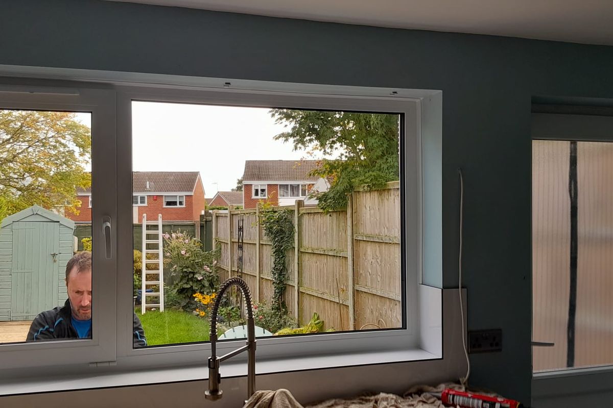 Window replacement project in Leicester, blending style with efficiency