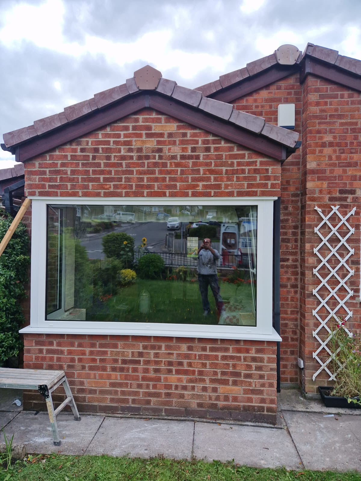 Aluplast Ideal 4000 White - 3 Window Bay