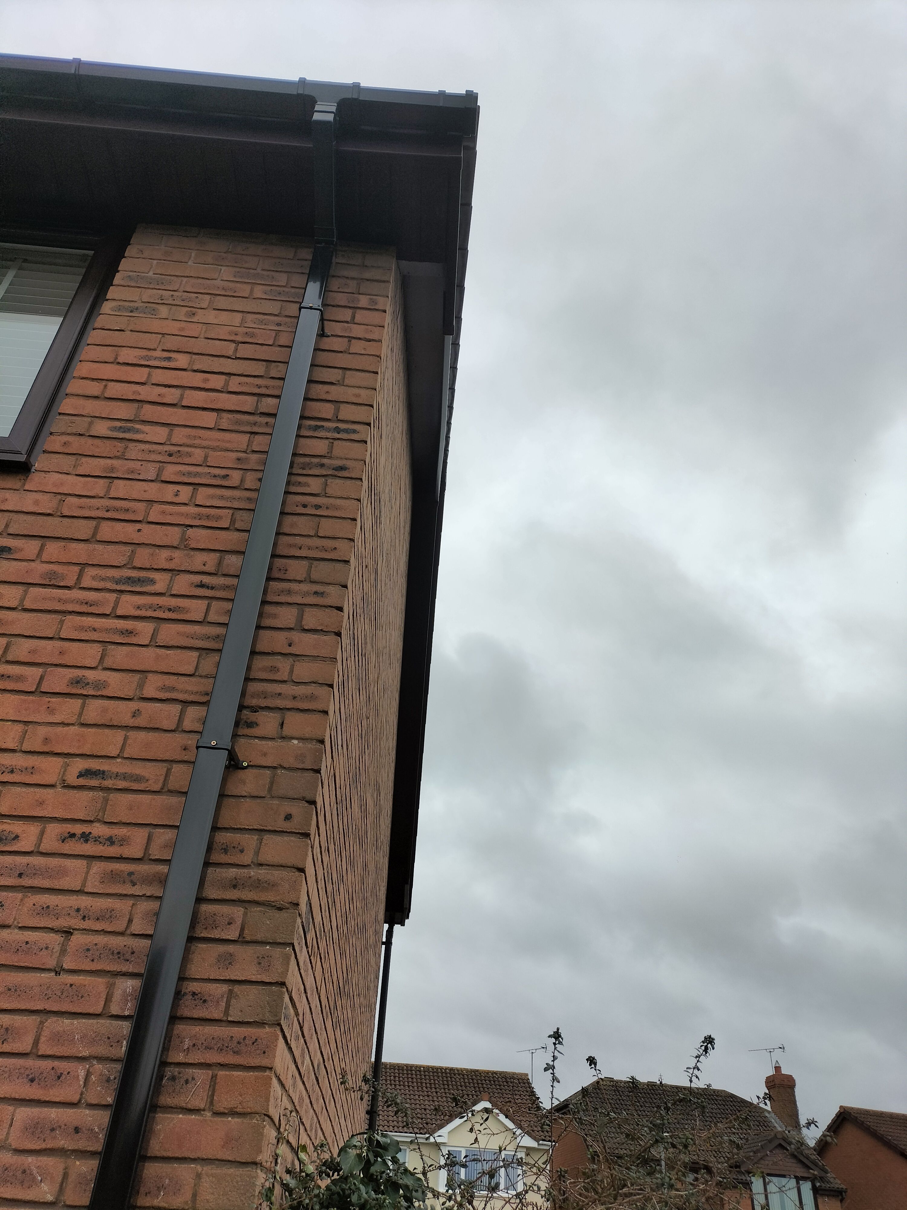 Rhyl Rosewood fascia and soffits UPVC Installation by Windows4You