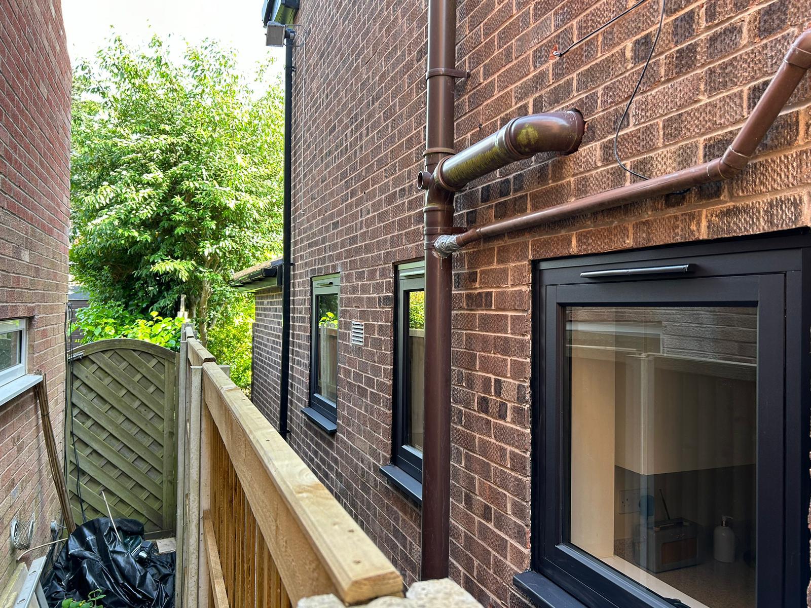 Stunning Window and Door Upgrade in Knutsford: Smooth Black and Crittall Aluminium Excellence