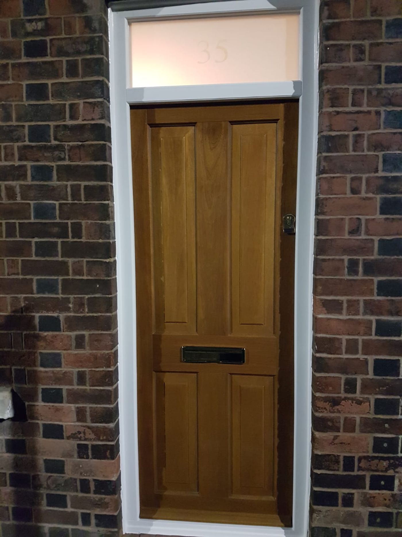 Wooden meranti door 900x2500