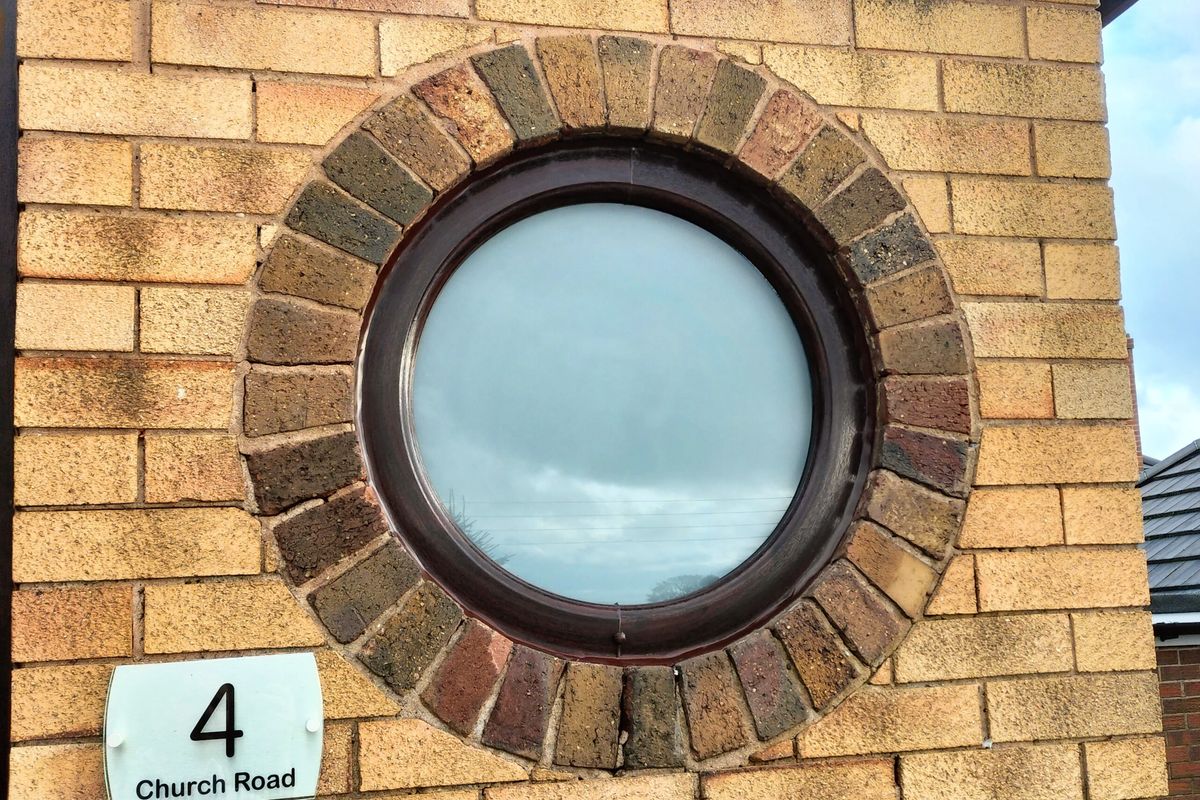 REHAU Rosewood Windows and Endurance Composite Doors Installation in Brown Edge
