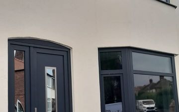 Aluplast Ideal 4000 Anthracite 630x1570