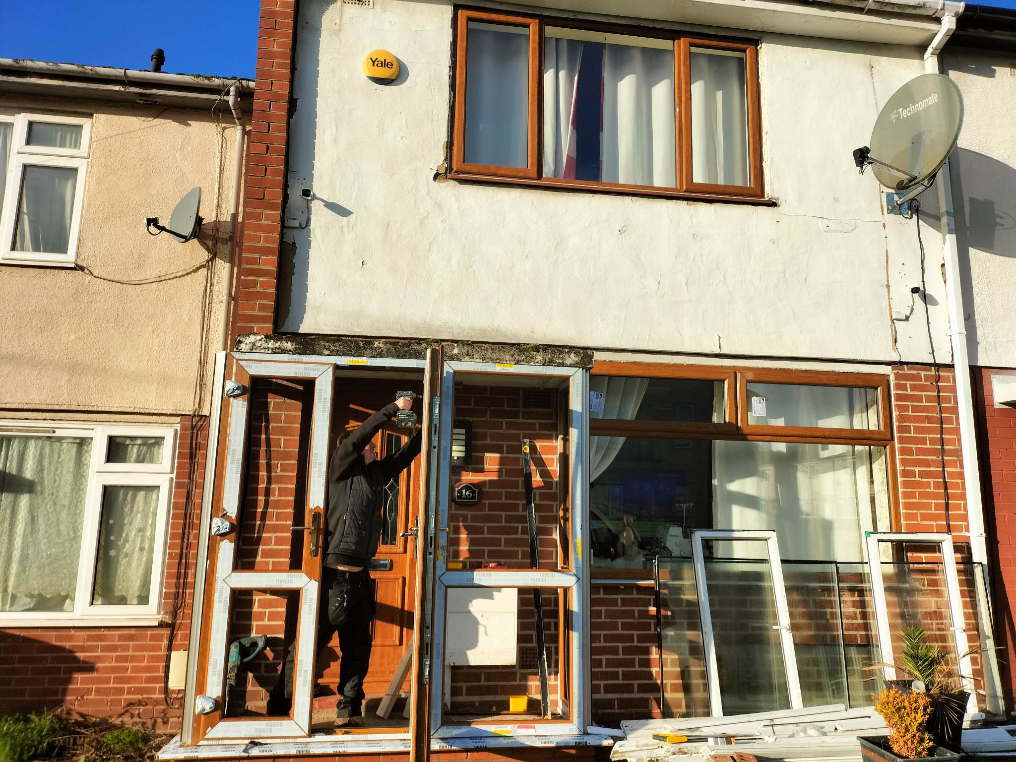 Unleashing a New Era of Home Aesthetics in Crewe: The Mastery of Golden Oak UPVC Porches by Windows4You
