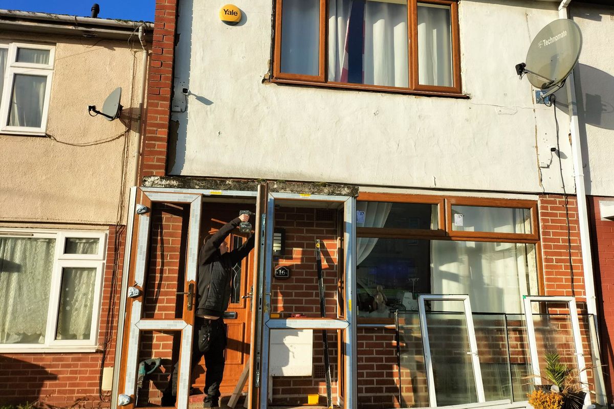 Unleashing a New Era of Home Aesthetics in Crewe: The Mastery of Golden Oak UPVC Porches by Windows4You