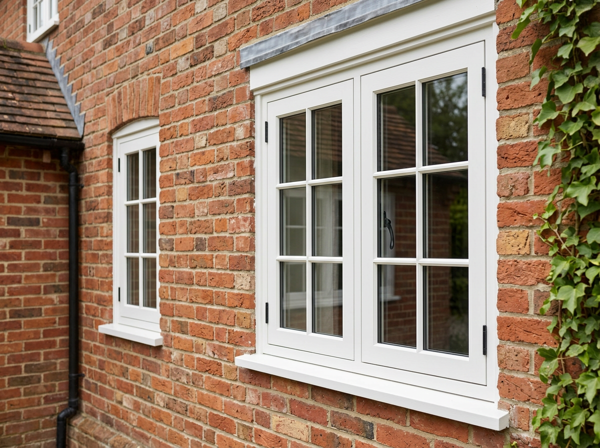Flush casement windows