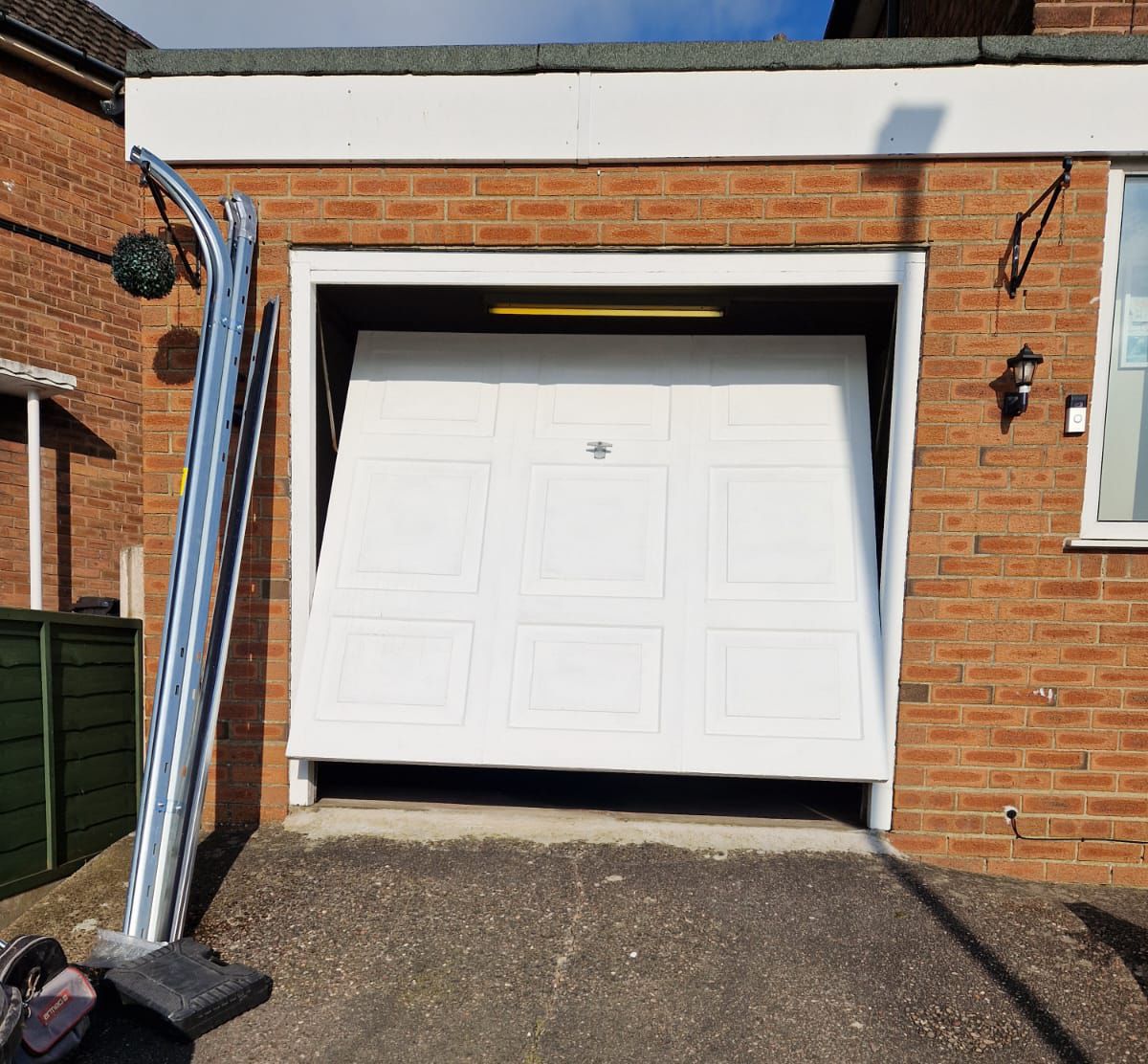 Security garage doors in Newcastle