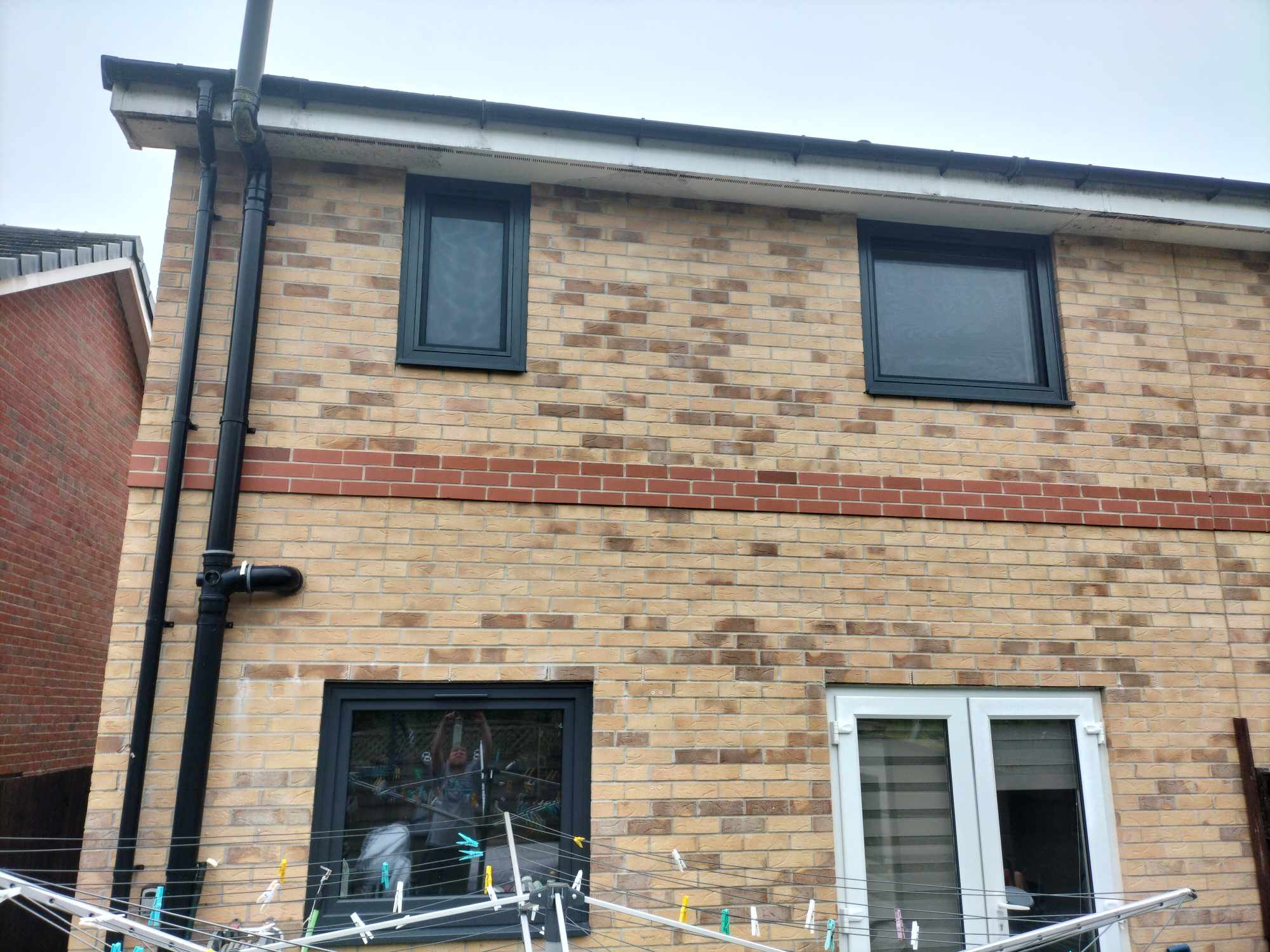 New UPCV windows with aluminium front door in Morecambe