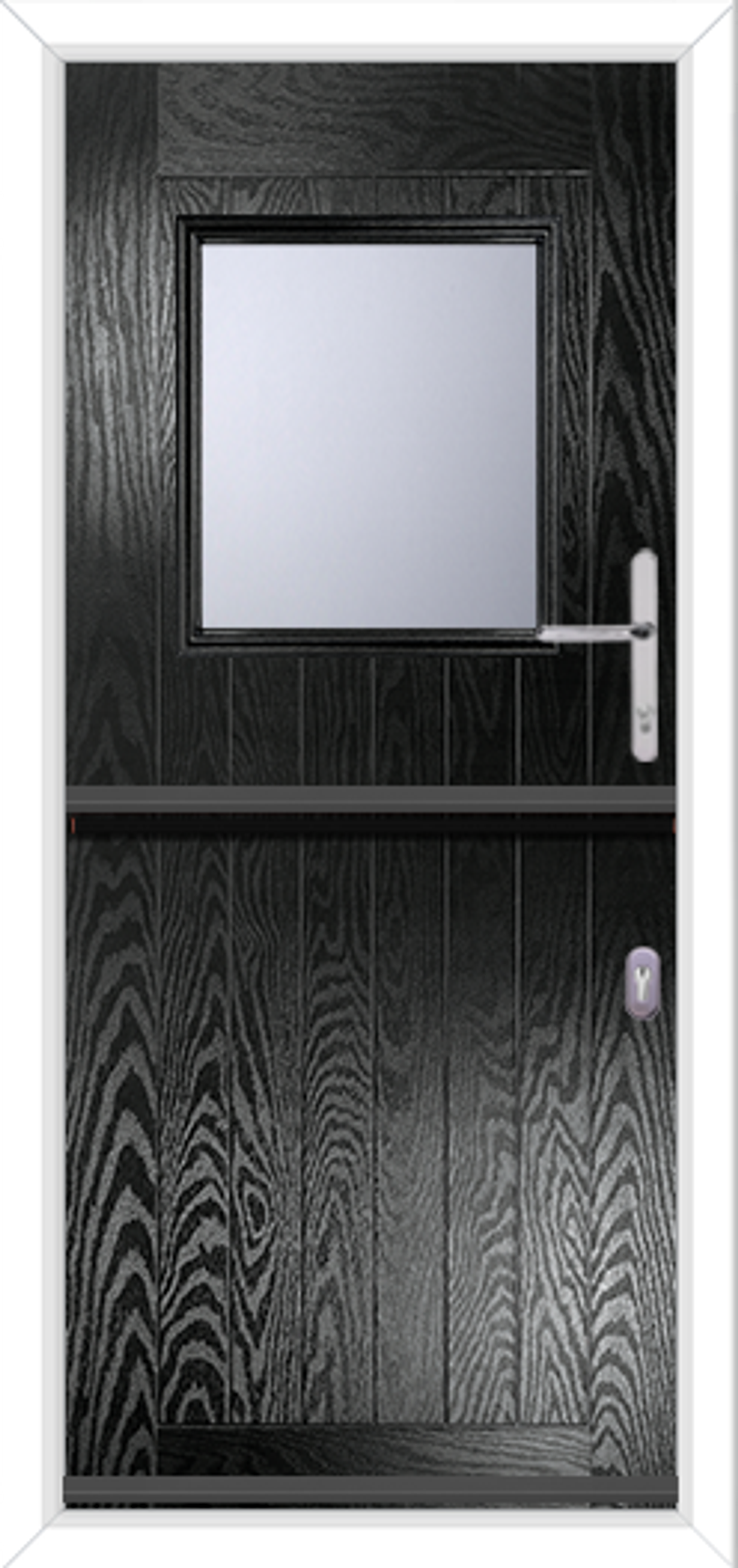 Virtuoso Black Stable Coposite Door