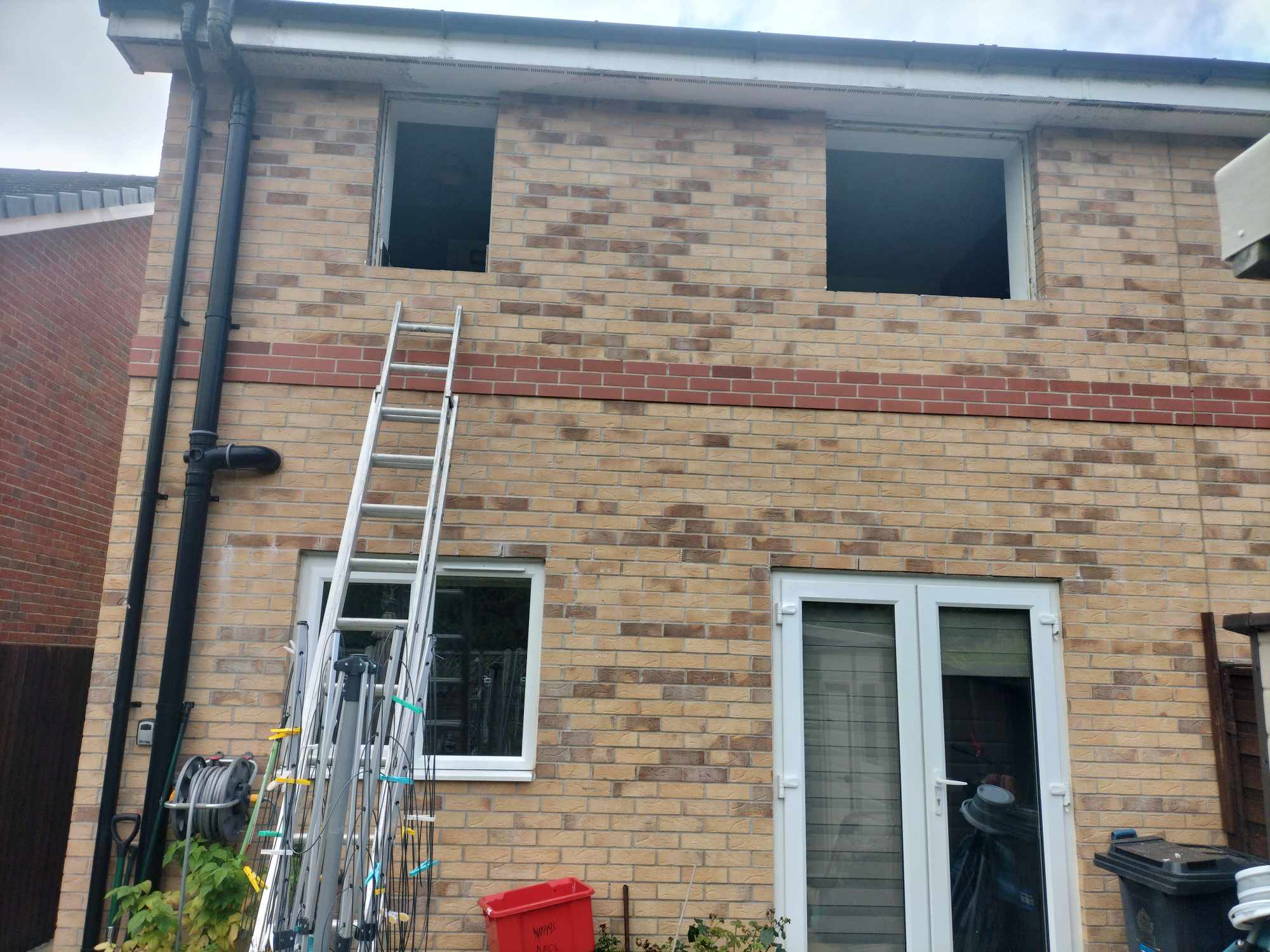 New UPCV windows with aluminium front door in Morecambe