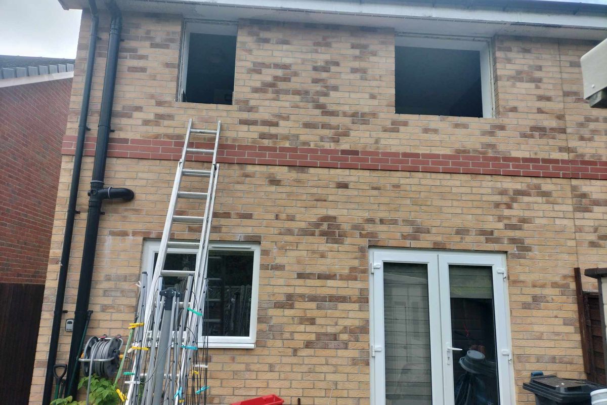 New UPCV windows with aluminium front door in Morecambe