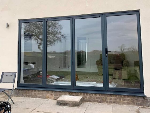 4 pane bifold doors