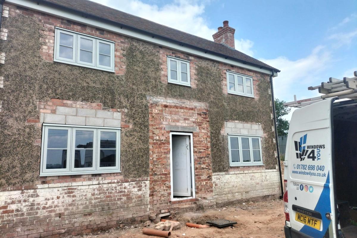 A Stunning Makeover in Stafford: Residence 9 Casement Windows and Doors Project