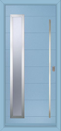 Virtuoso Dusk copmosite door with the long pull bar