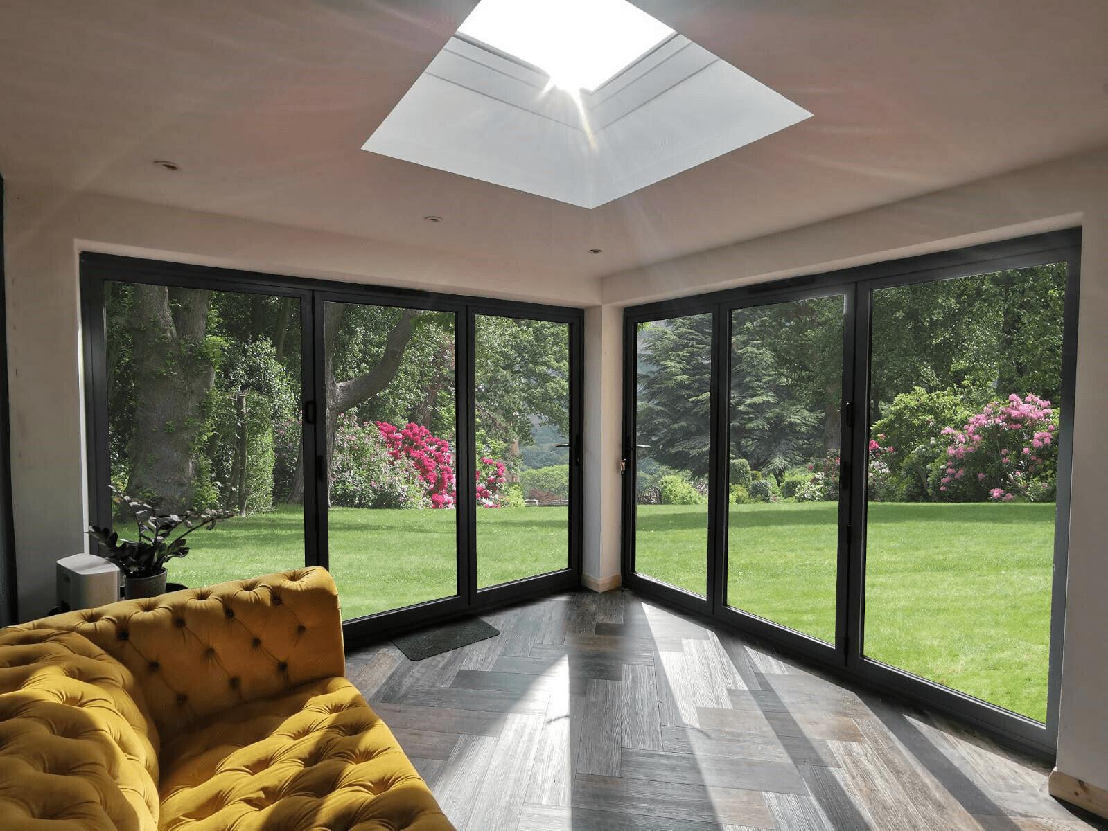 Aluminium bifold and lift-and-slide doors