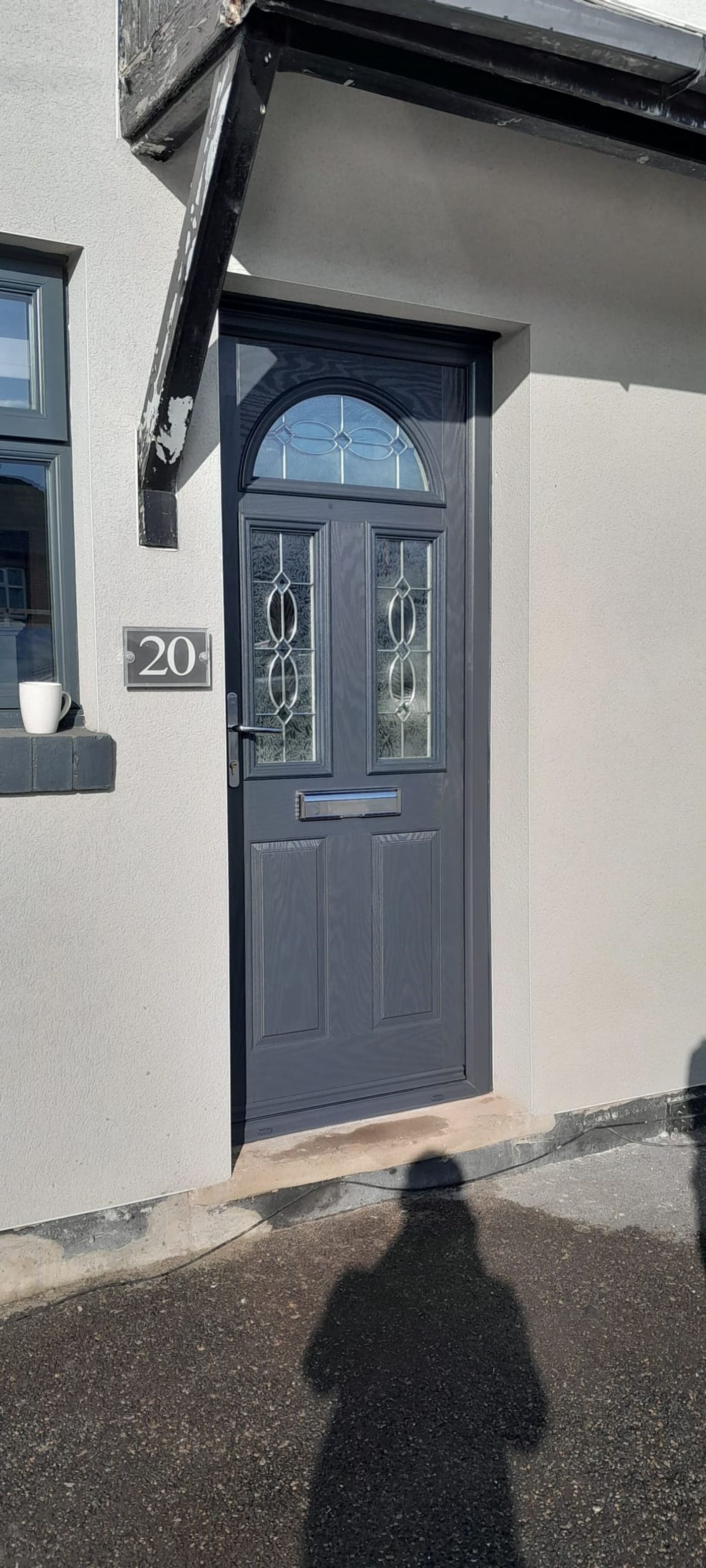 Composite entrance door 880x2070
