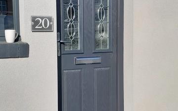Composite entrance door 880x2070