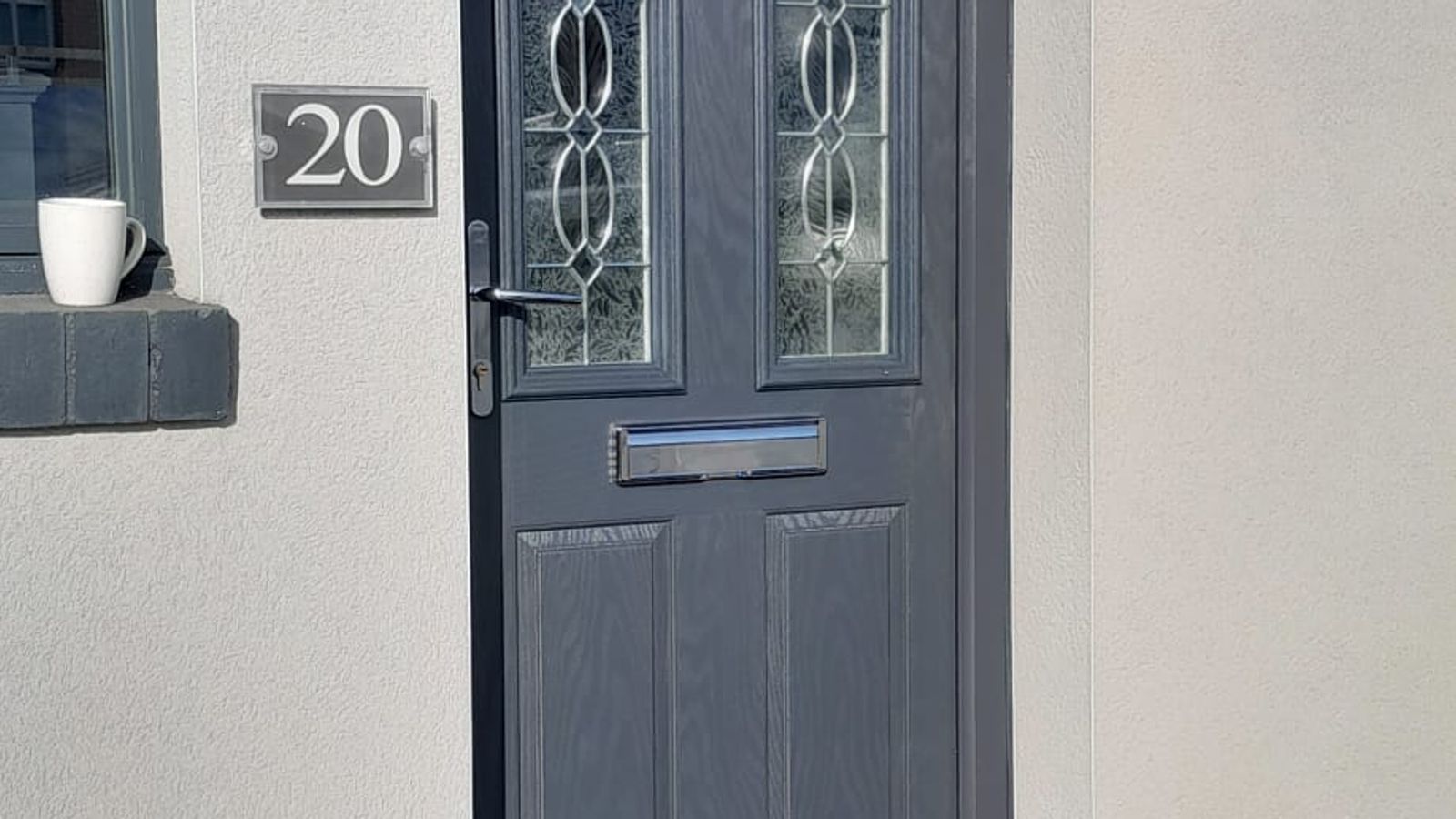 New composite entrance door in Congleton