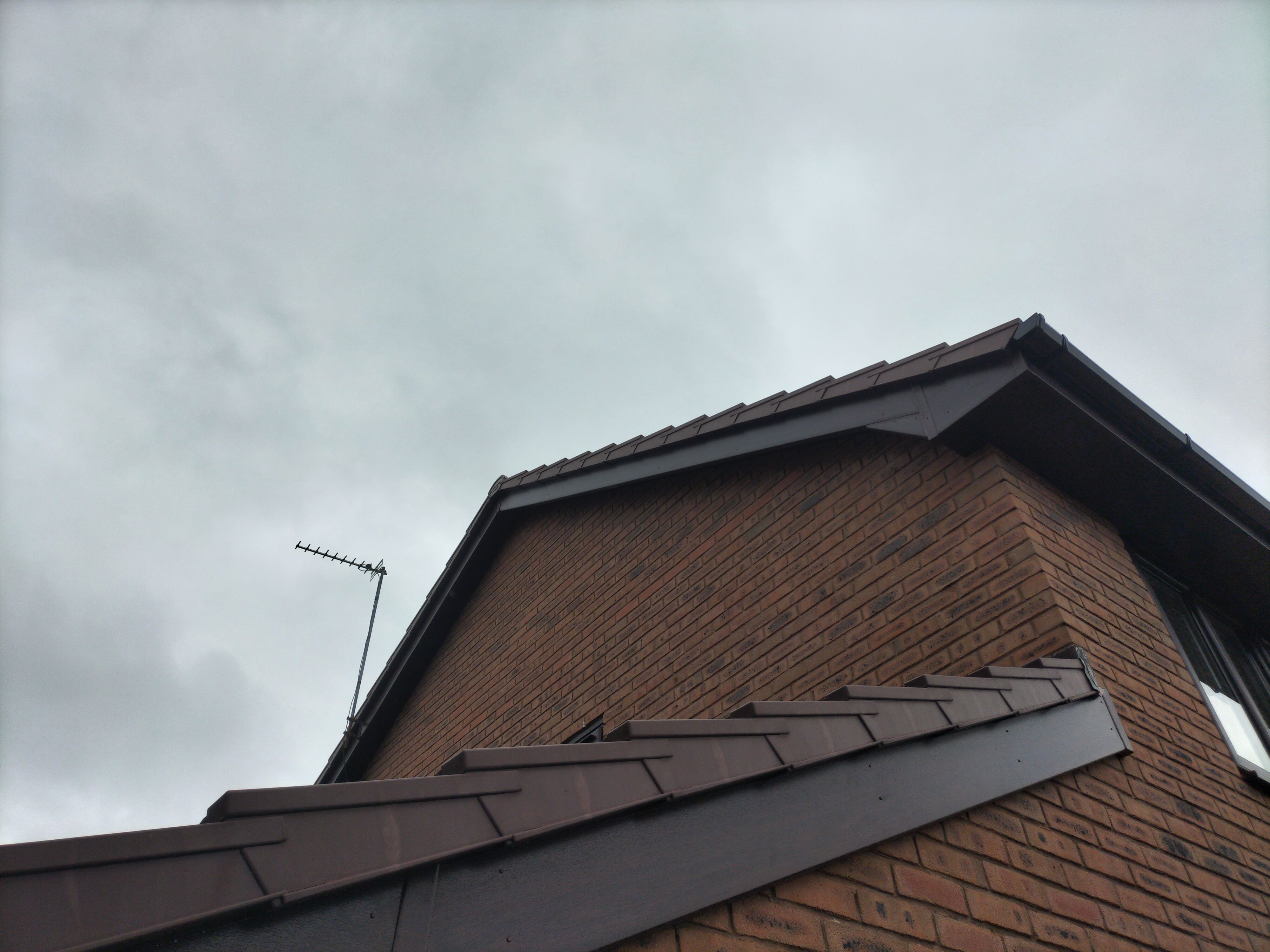 Rhyl Rosewood fascia and soffits UPVC Installation by Windows4You