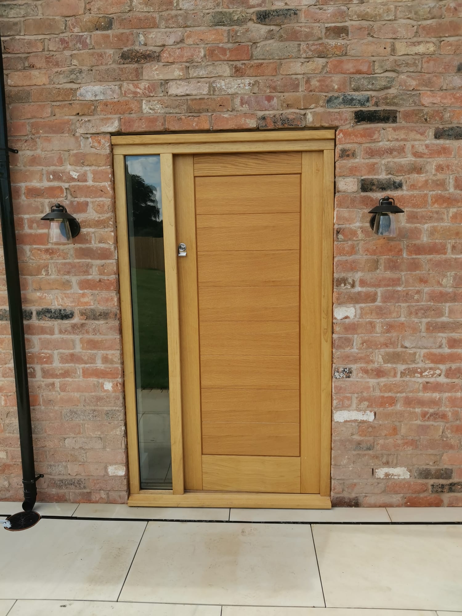 Hard wood timber door 1200x2100