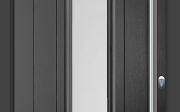 Endurance composite door Ketu with long pull bar