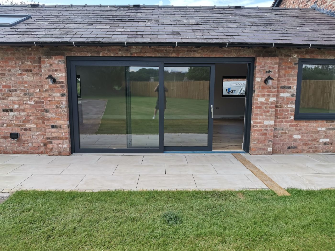 Aluminium lift and slide door 4200x2100