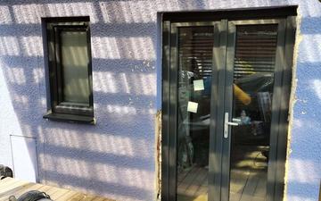 Aluplast Ideal 8000 Anthracite Doors 1200x2090