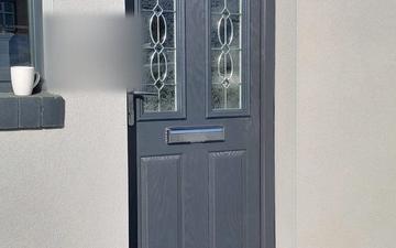 Composite entrance door 880x2070