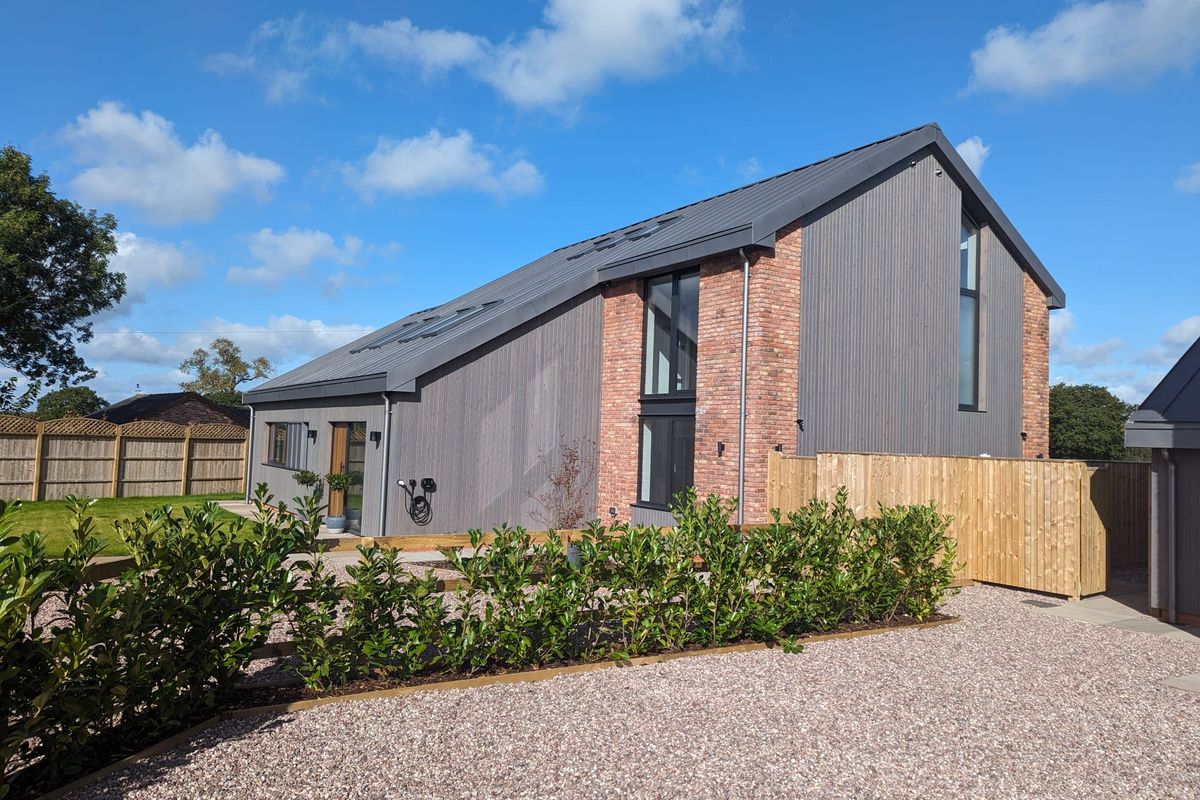 We installed windows in a new house in Newcastle