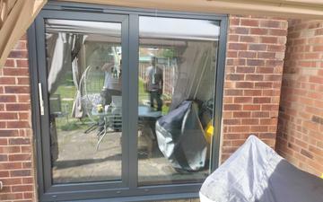 Aluplast Ideal 4000 Anthracite Doors 2040x2100
