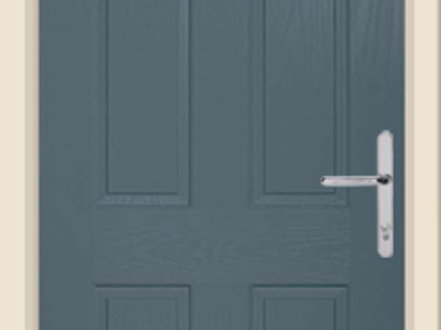 Virtuoso Carlton Slate Grey composite door