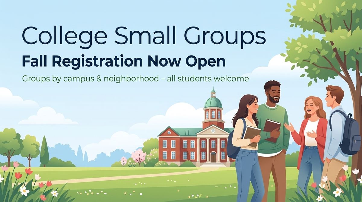 College Small Groups Registration