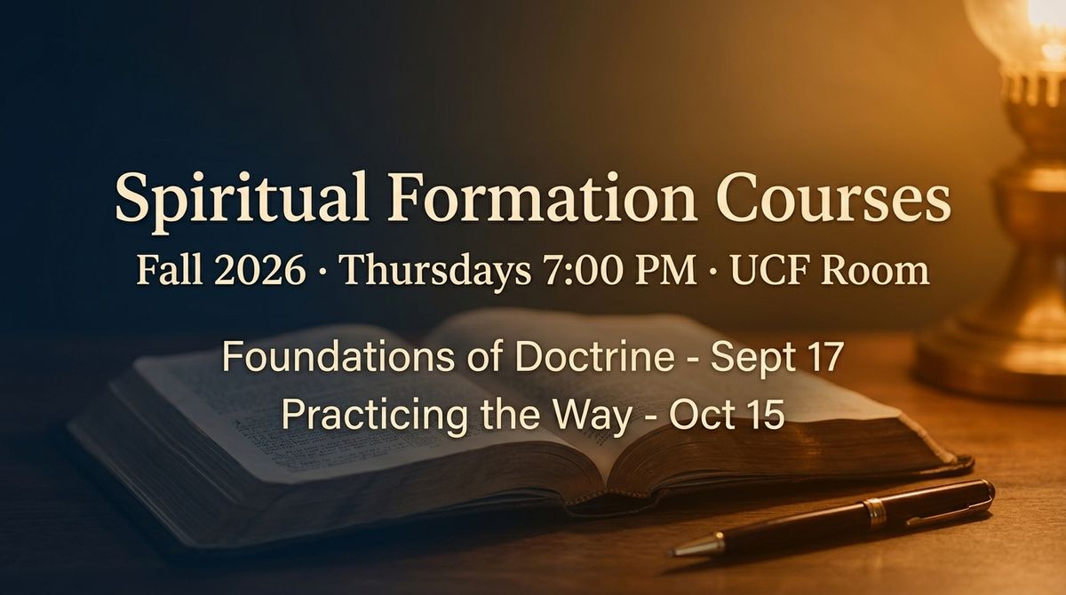 Spiritual Formation Courses