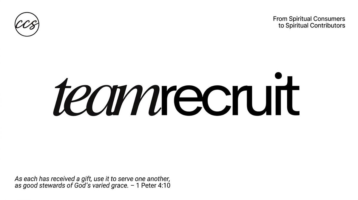 Team Recruit: From Consumers to Contributors