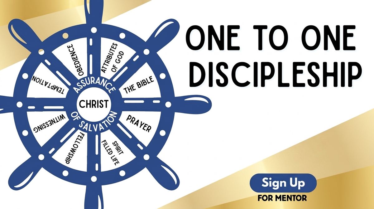 One to One Discipleship - Mentor
