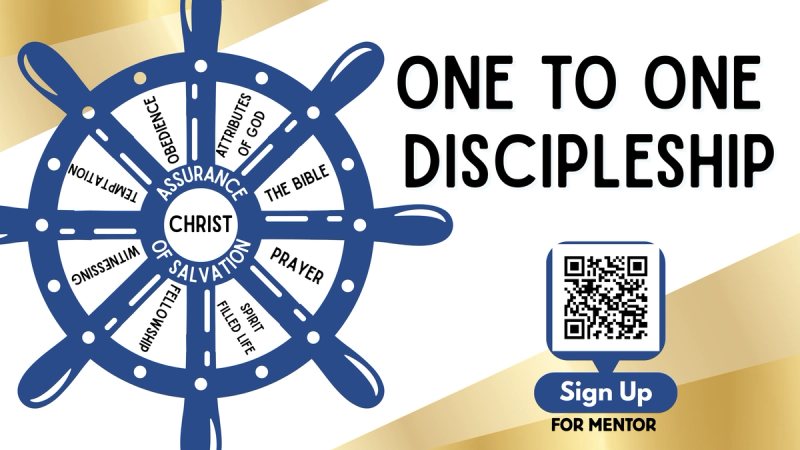 One to One Discipleship - Mentor