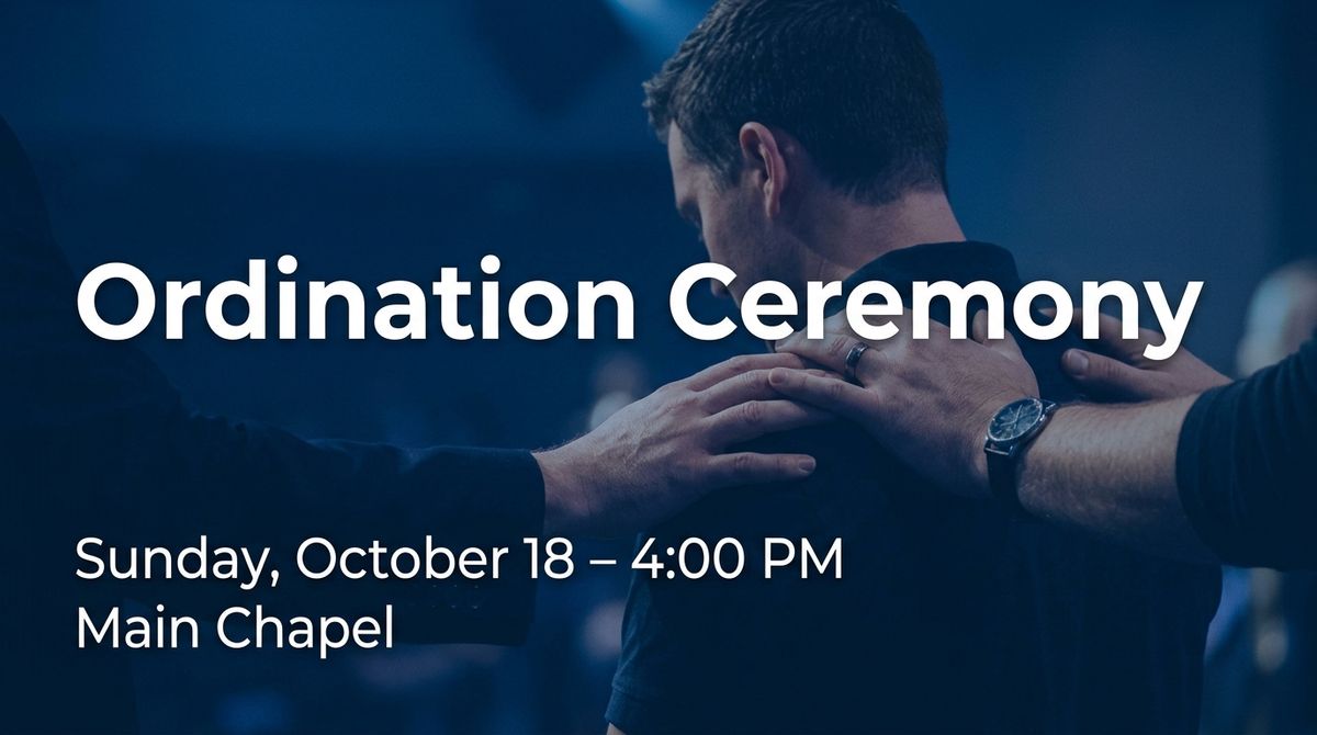 Ordination Ceremony