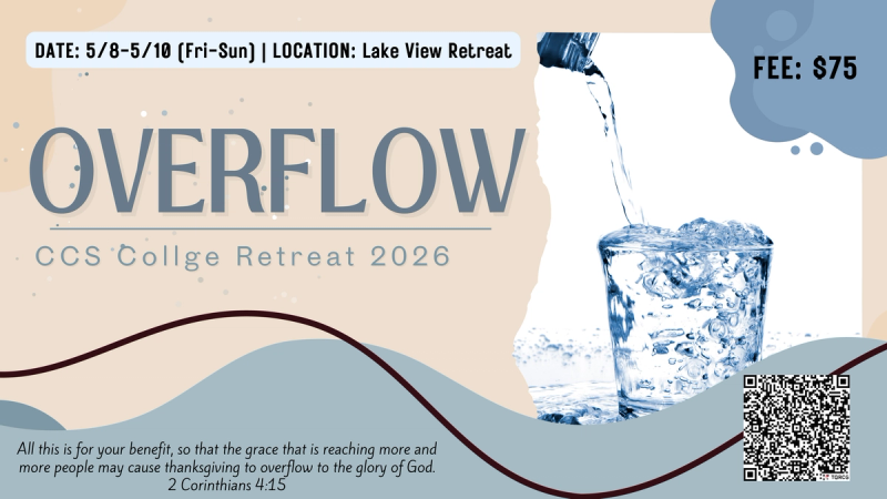 Overflow College Retreat 2026