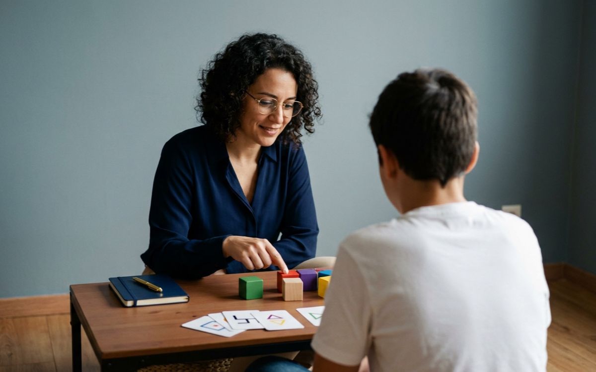 Atendimento neuropsicopedagógico com adolescente em ambiente clínico-escolar