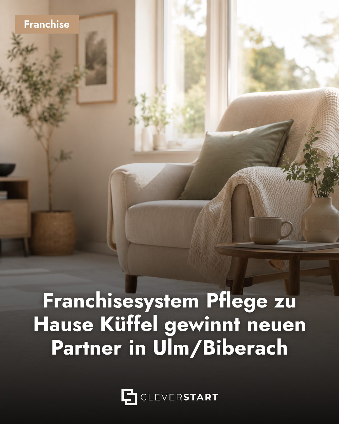 Franchisesystem Pflege zu Hause Küffel gewinnt neuen Partner in Ulm/Biberach