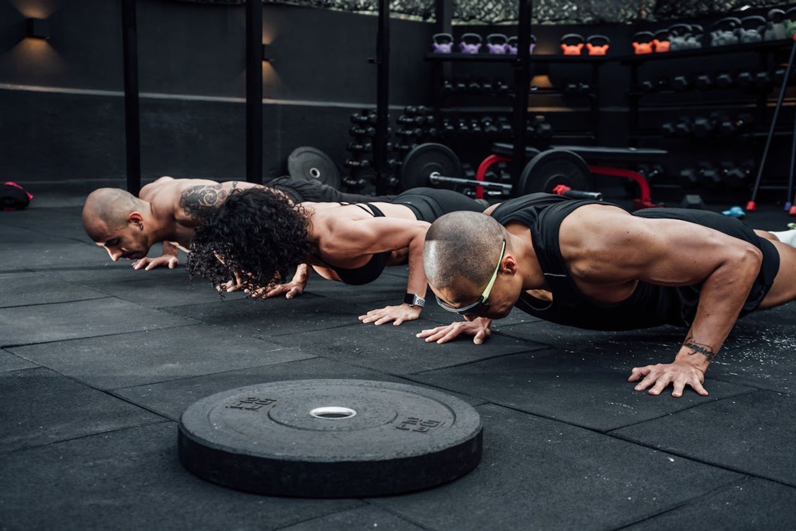 Small group fitness class focused on strength and accountability in Chicago